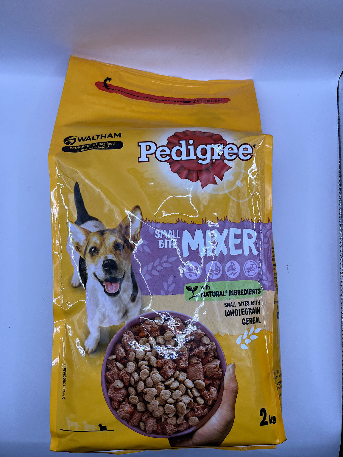 Pedigree small outlet bite mixer asda